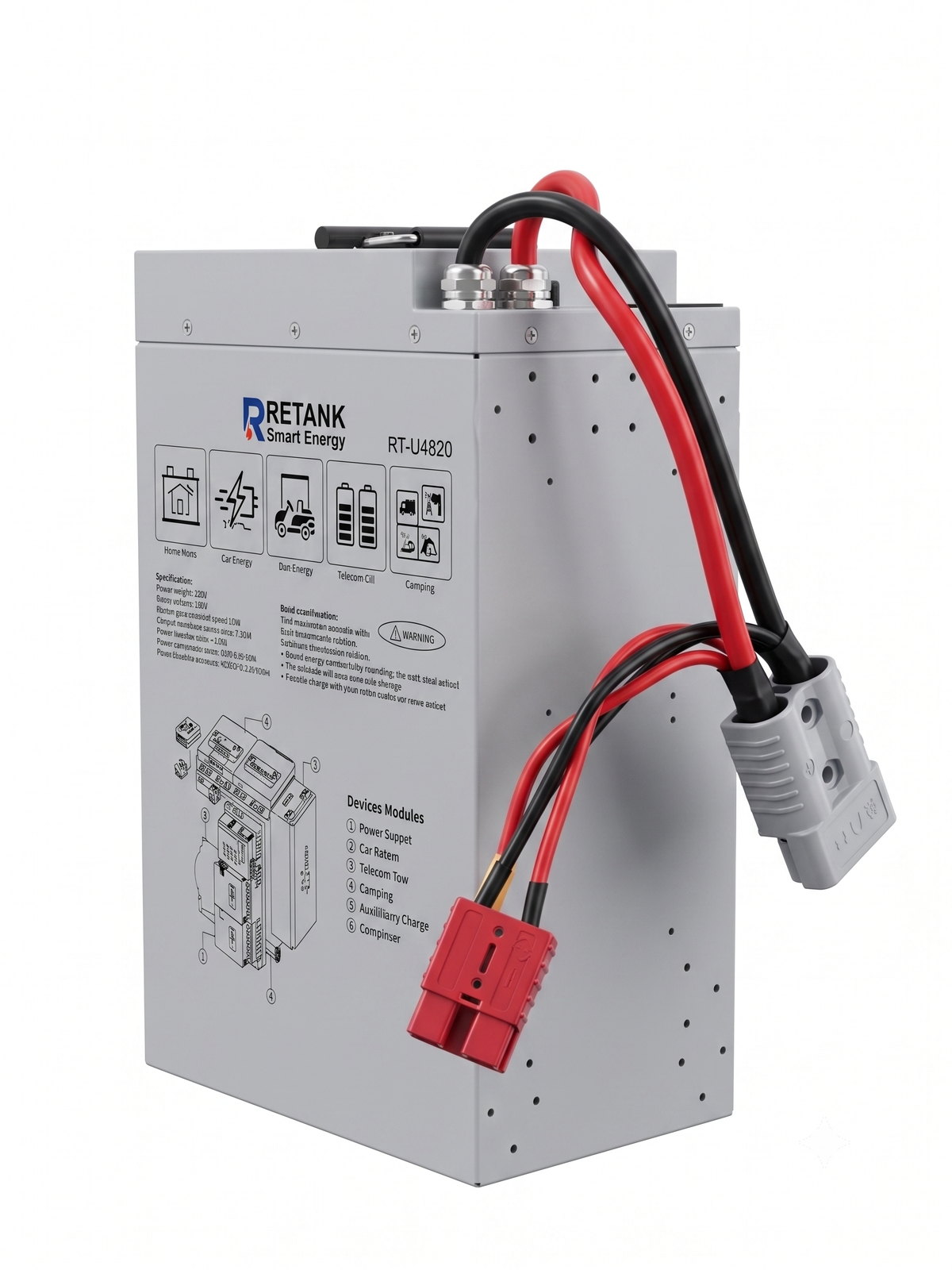 MOBION 48V 20Ah 리튬 인산철 배터리